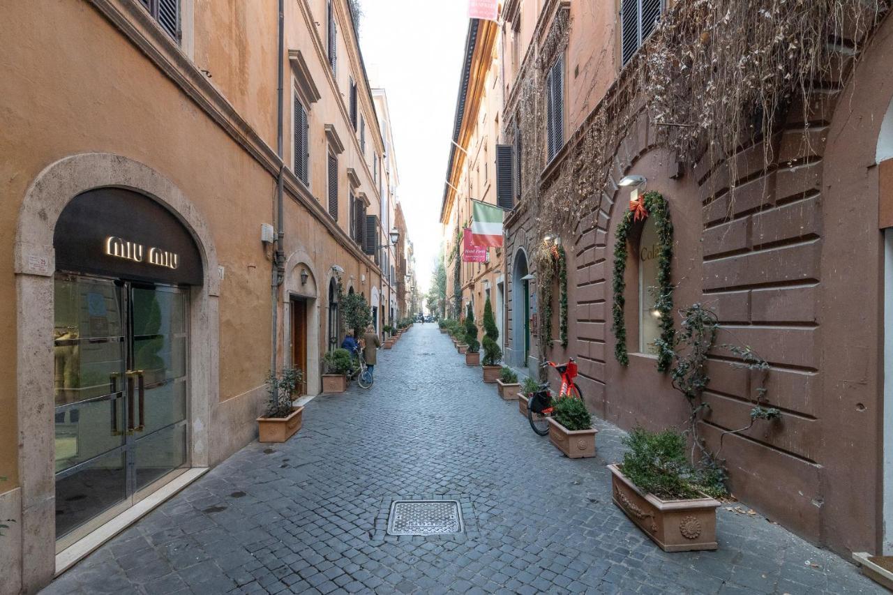 Luxury Piazza Di Spagna Escape With Terrace And Private Spa Rome Buitenkant foto
